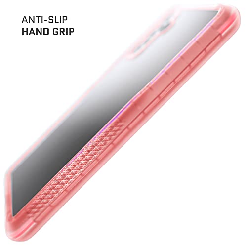 Image of Ghostek COVERT Clear Pink Samsung Galaxy A13 5G Case for Women Premium Protective Cover Screen and Camera Lens Protection Heavy Duty Shockproof Bumper Designed for 2021 Samsung A13 5G (6.5inch) (Pink)