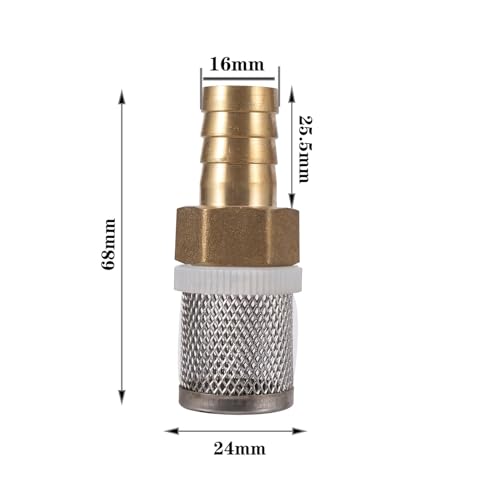Filtro de púas para manguera SS para solucionar impurezas de agua 8