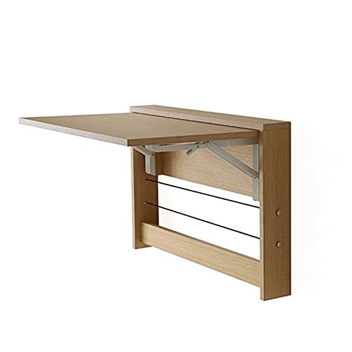 Mesa de trabajo abatible soluciona falta de espacio escritorio plegable de pared soporta 30 kg