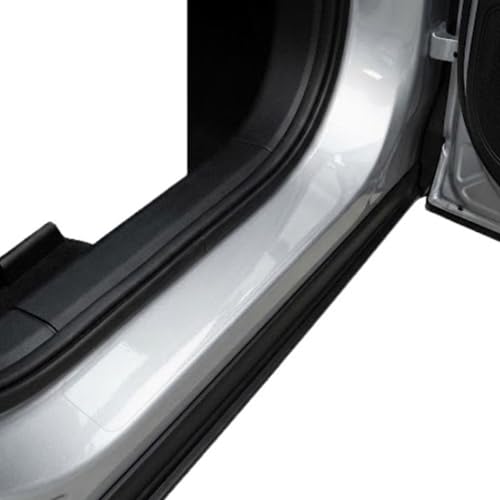 Profilex-Gentes Einstiegsleisten Schutzfolie passend für Opel Corsa F (ab 2019) - 4-teilig - Schwarz