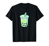 Photo Gallery tè verde matcha bubble maglietta Photo Gallery tè verde matcha bubble maglietta