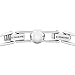 Swarovski Authentic Crystal Angelic Rhodium Plated Stunningly Elegant White Bangle Bracelet
