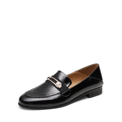 Image of DREAM PAIRS Loafers for Women Slip On Comfortable Round Toe Casual Fashion Flats Dressy Shoes