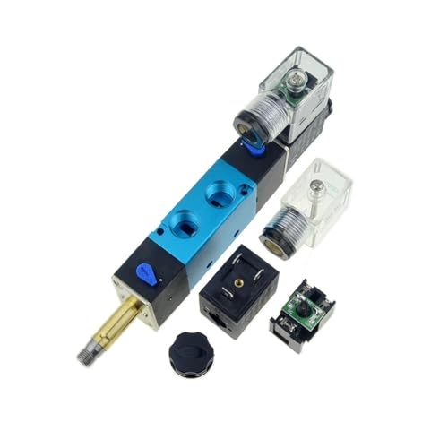 Électrovanne pneumatique 5 voies 2 positions double commande 12V 24V 220V