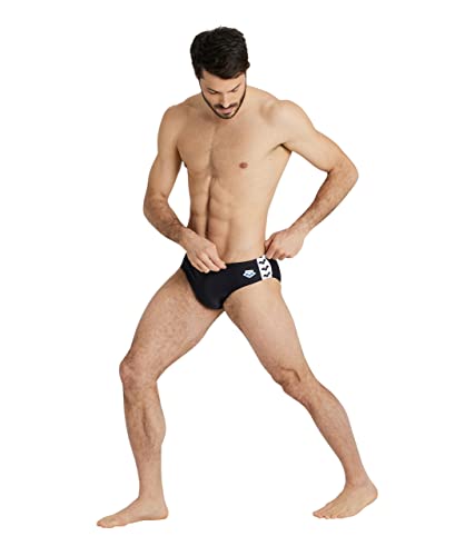 Image of Arena Mens Arena Feel Men's Icons Solid Swim Briefs