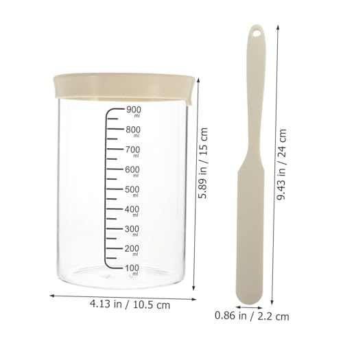 Bocal levain naturel verre hermétique grand volume kit fermentation - 6