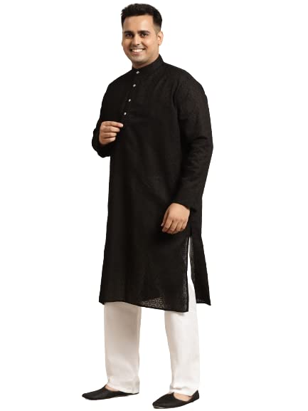 Image of SOJANYA (Since 1958) Men's Silk Blend Dark Green Kurta & Silk Blend Nehrujacket With Off White Churidar Pyjama Set