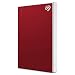 Seagate Backup Plus Slim 2TB External Hard Drive Portable HDD - Red USB 3.0 for PC Laptop and Mac, 1 year Mylio Create, 2 Months Adobe CC Photography, (STHN2000403)