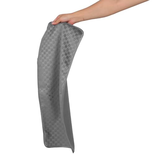 Funda para chaise longue protector lavable secado rápido para sofá gris 5