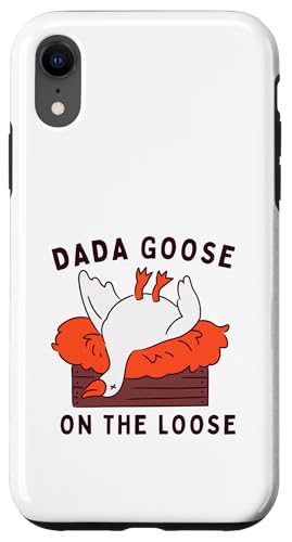 ダダ・グース・オン・ザ・ルース・ファニー・ダッド スマホケース iPhone XR 用