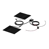 Tbest Manopole Riscaldanti Elettriche per Moto 12V Manubrio Riscaldato Temperatura a Tre velocità per Manubri Standard da 22mm 26mm