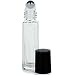 Vivaplex 24 Count Cobalt Blue Roll-on Bottles – 10 Ml Glass With Stainless Steel Balls, Includes 3 Droppers