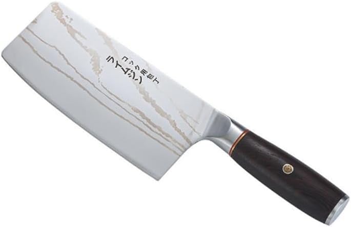Meat Cleaver,Cleaver Knife Japanese Kitchen Knife 5cr15 High Carbon Steel Professional Chef Knives Wood Handle Vegetable Meat Sharp Cleaver Japan Knife, LAMAJIGA5844