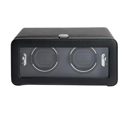 WOLF Heritage Single Watch Winder Review 5 Wolf Windsor Double Watch Winder with Glass Cover, Black -