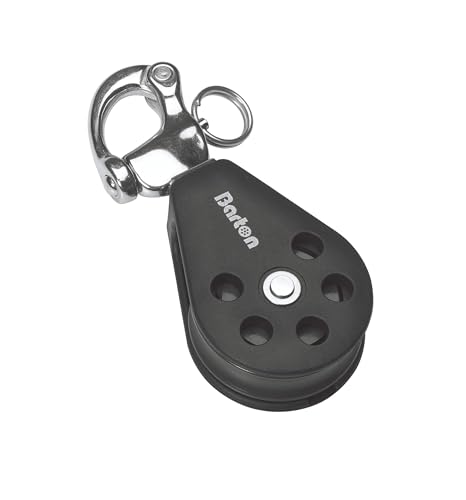 Poulie simple Barton Performance LINDEMANN 94 mm acclamée pour accastillage