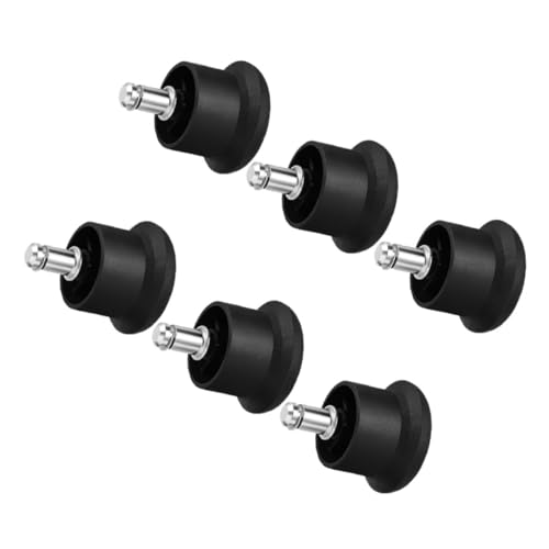 Gadpiparty 6piezas Ruedas De Repuesto Para Sillas Protectores De Alfombra Almohadillas Antideslizantes Para Escritorios