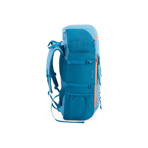 Image of American Tourister Yeti Plus | 50 Ltrs | 1 Compartments | Bottle Pocket | Ergonomic Padded Back Panel & Shoulder Straps | Rucksack | 1 Year International Warranty | Icy Blue