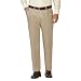 Haggar Men's Work To Weekend Khakis Hidden Expandable Waist No Iron Pleat Front Pant,Khaki,40x29