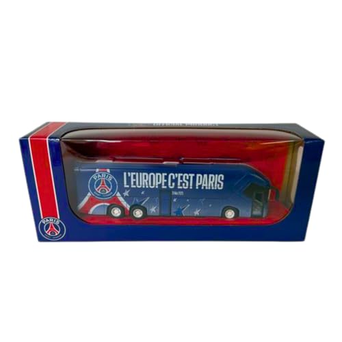 Bus PSG Paris Saint Germain Champions 2025 bleu idée cadeau de Noël ou anniversaire pour fan