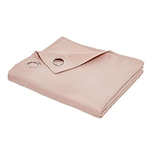 Rideau Isolant Thermique 140X240 Uni Essential Rose des sables