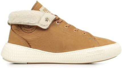 Palladium Damen Pallanova Chukka Sneaker, Dunkelbraun, 40 EU