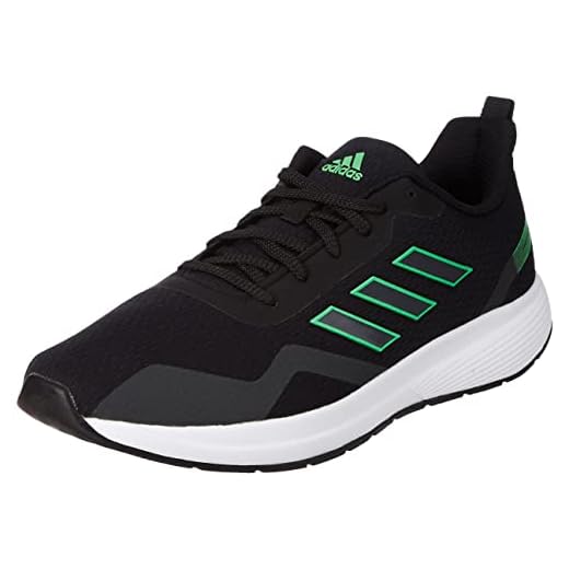 Adidas Men's Synthetic Ampligy M Cblack/Ftwwht/Solred/Running Shoes - 8 UK