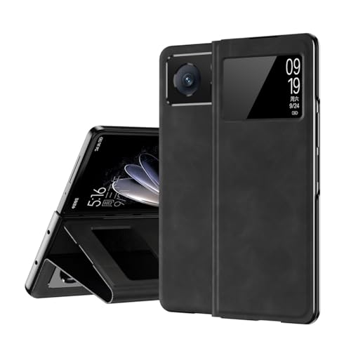 Coque Xiaomi Mi Mix Fold 2 en cuir étui rigide chic de protection antichoc mince