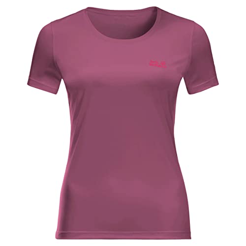 Jack Wolfskin Damen Tech W T Shirt, Violet Quartz, M EU – Ansicht 4