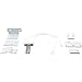 Universal Furnace Flat Silicon Nitride Igniter Replacement Kit For Nordyne, Mars, Supco Furnace Ignitors