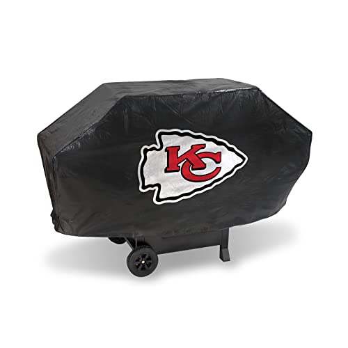 Rico Industries NFL Vinyl Padded Deluxe Grill Cover, 68 x 21 x 35-inches