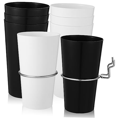 HOMOCONO 1 Set Storage Cup Pegboard Bins with Rings Workbench Pegboard Storage Pegboard Organizer Pegboard Accessories Pegboard Wall Pegboard Storage Accessories Pegboard Cup Holder Plastic