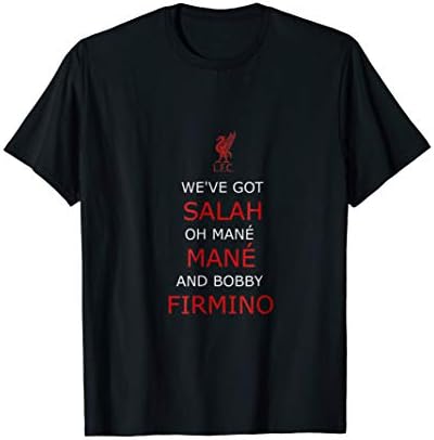 Liverpool FC T-Shirt- Salah, Mane & Firmino