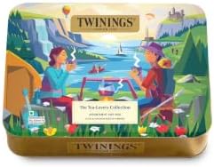 Twinings The Explorers Collection Assortment Tea Gift Set, Teabags 54 Pcs, 9 Tea Flavors Set, Green Tea Bags, English Breakfast Tea Bags, Chamomile Tea & more, Best Tea Gift Pack