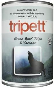 Tripett New Zealand Green Venison Tripe 13.2 ounces, Individual