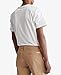 Calvin Klein Men's Smooth Cotton Solid V-Neck T-Shirt Brilliant White