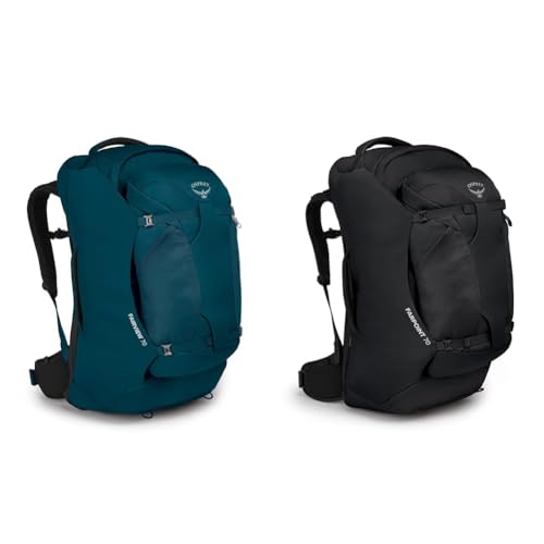 Osprey Fairview 70L Women's Travel Backpack Bundle Farpoint 70L Men's Travel Backpack