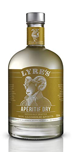 Lyre's Aperitif Dry - Bebida espirituosa sin Alcohol - Alternativa al vermut seco, Premium, 700ml Cover