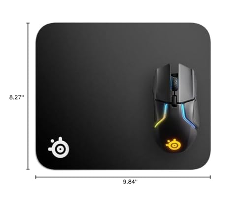 Image of SteelSeries QcK Gaming Mouse Pad - Small Cloth - Optimized For Gaming Sensors