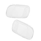 ACROPIX Car Interior Roof Dome Light Cover Overhead Console Reading Lamp Lens Shell Case Fit for Dodge Fit for Ram 1500 - Pack of 2 Clear