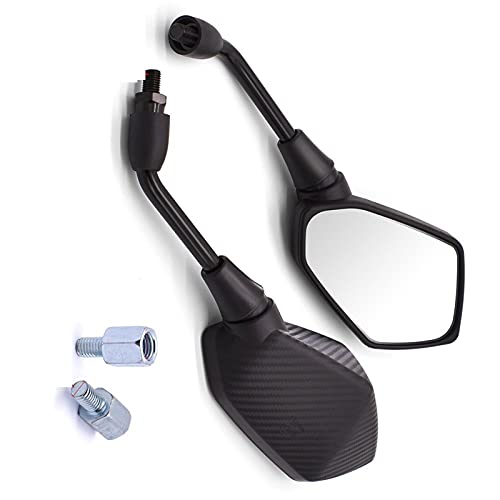 Espejos retrovisores para Buell XB12X y Ulysses con espejo convexo de 8mm y 10mm 2