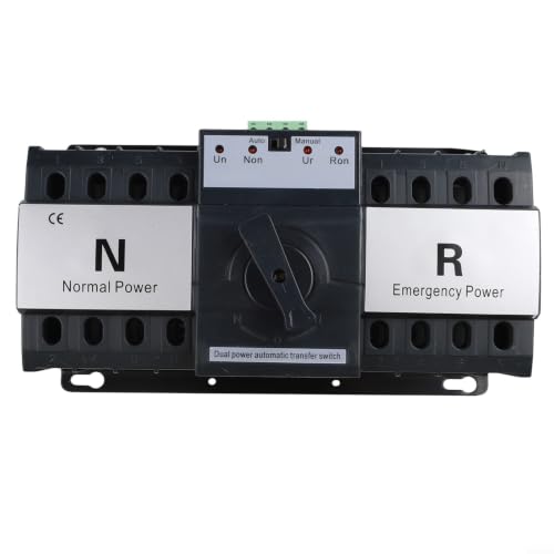 Interrupteur de transfert automatique 4P 63A inverseur triphasé 380V - 3