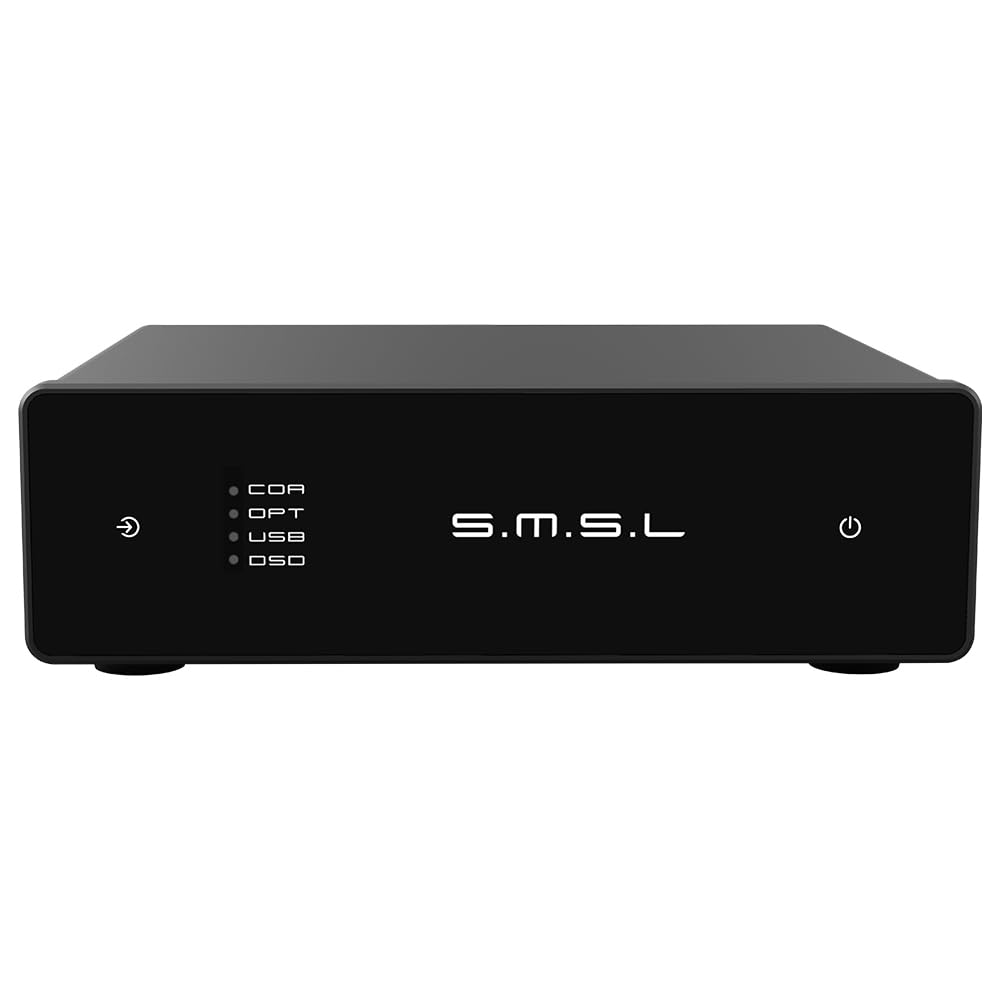S.M.S.L D1 Hi-Res Audio Dac RohmBD34352EKVchip Touch Control RCA