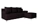 Produktbild Schlafsofa Dover, Sofa mit Bettkasten und Schlaffunktion, Bettsofa, Farbauswahl, Schlafcouch mit Chromfüße, Couch vom Hersteller, Couchgarnitur (Schlafsofa mit Polsterhocker, Uttario Ve. 2963)