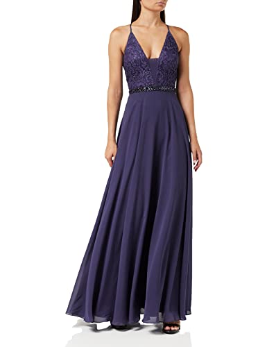 Vera Mont Damen 8057/4000 Partykleid, Blau (Patriot Blue 8430),...