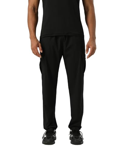 Men's Atheltic Cargo Pants Relaxed Fit Straight Fashion Casual Hiking Running Workout Jogger Lightweight Quick Dry