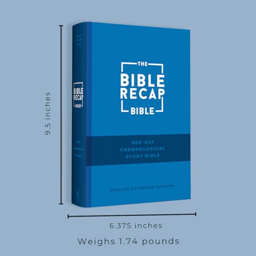 Image of The Bible Recap 365-Day Chronological Study Bible: English Standard Version― ESV One Year Reading Plan