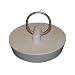 LASCO 02-3211 White Rubber Hollow Stopper for 1-5/8-Inch Drain Openings