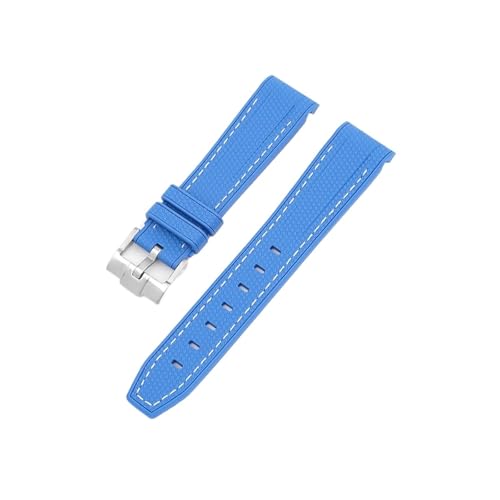 [LOKLNEYK] 20mmA[NVJQxgɓKSwatch X OmegaAfrvxg(Dark Blue-white)