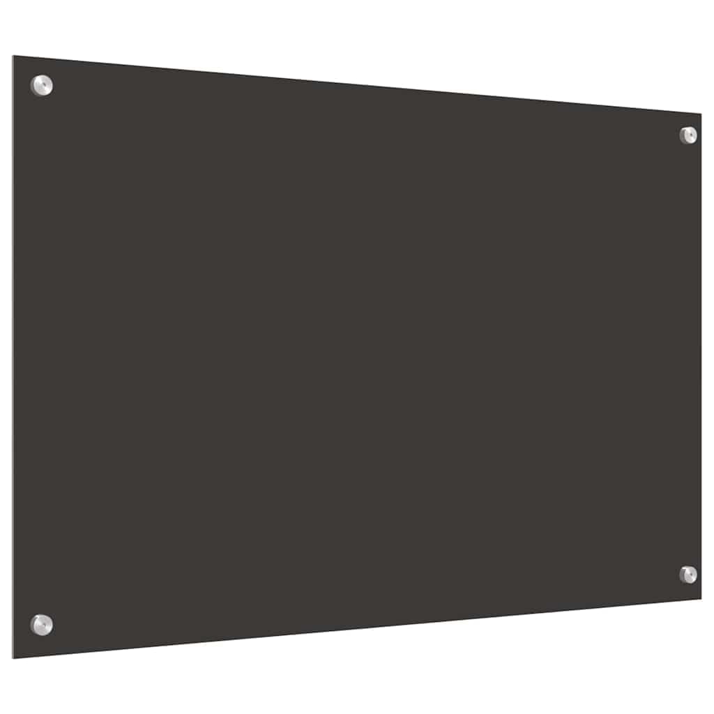 Salpicadero de Cocina 2 pcs Gris Oscuro 90 x 60 cm Protector contra Salpicaduras Protección Herramientas Accesorios Ideal para la protección de Las Paredes de la Cocina