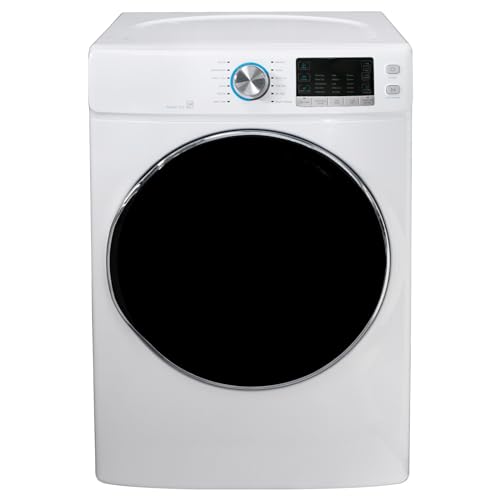 Techomey 33" Gas Clothes Dryer, Full Size 8.0 Cu.Ft Front